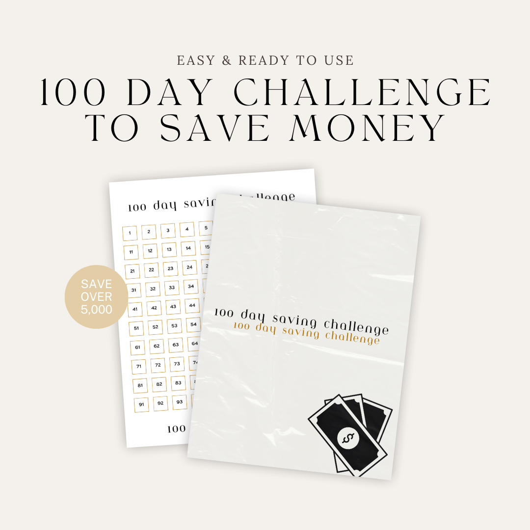 The 100-Day Money Mastery Challenge: Save Over $5,000 in 100 Days!