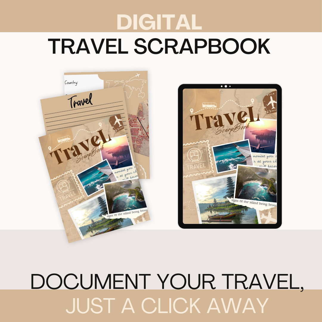 Journal Journey: Digital ScrapBook for all of your Travel Endeavors