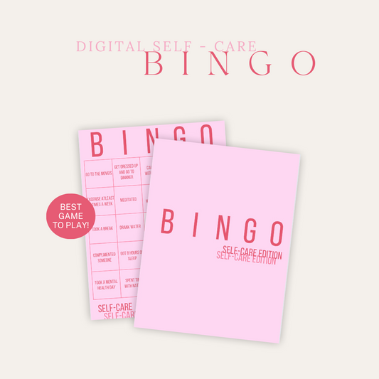 Self-Care E-Bingo