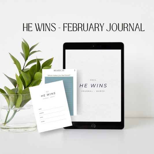 He Wins! March E-Journal: Daily Prompts for Empowered Men