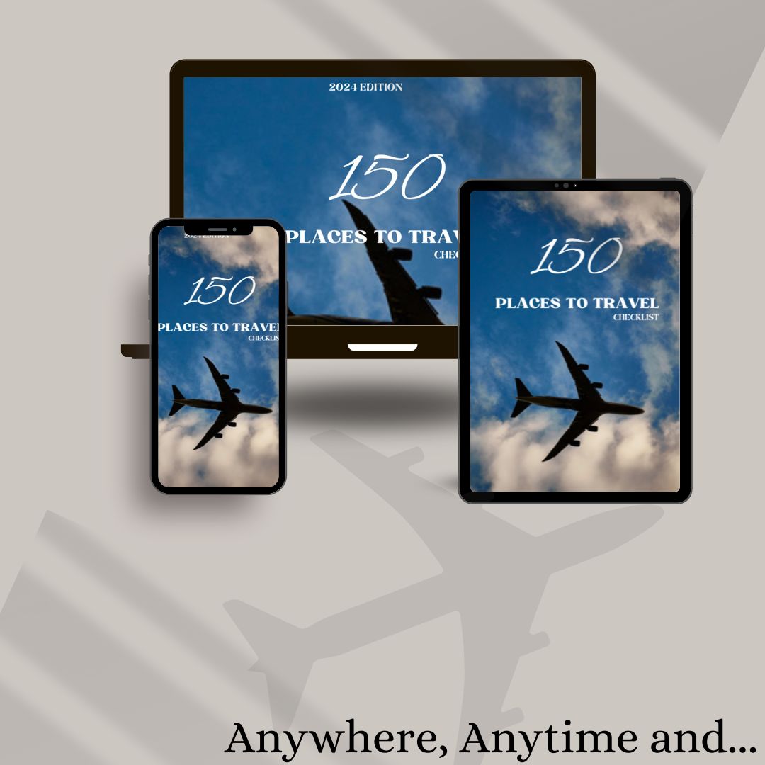 150 Places to Travel: 2024 Edition Digital Book