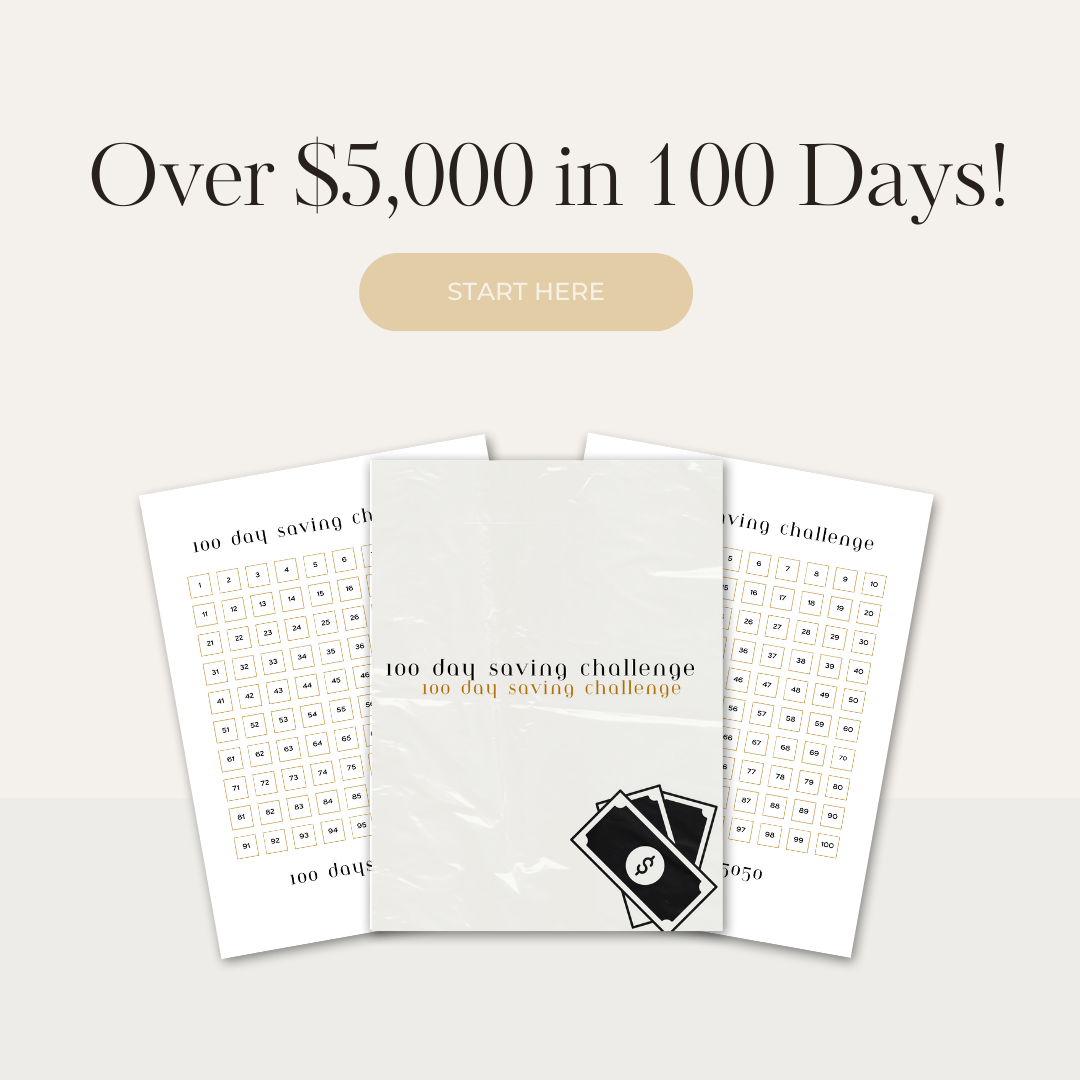 The 100-Day Money Mastery Challenge: Save Over $5,000 in 100 Days!