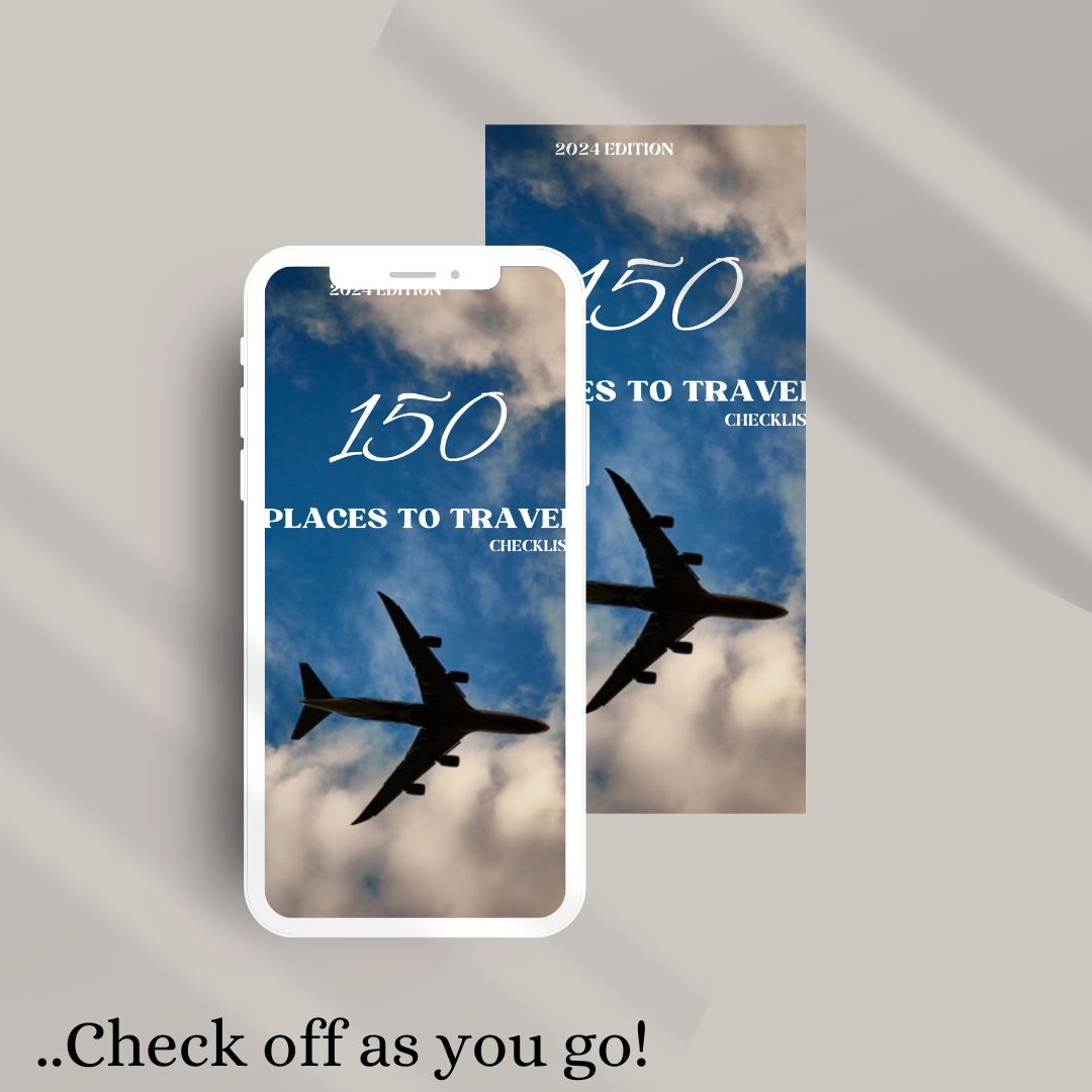 150 Places to Travel: 2024 Edition Digital Book