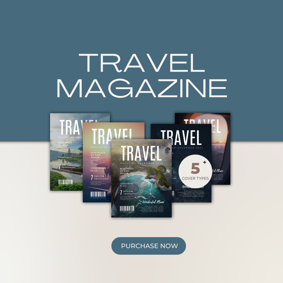 Travel Magazine Digital Scrapbook: International Edition