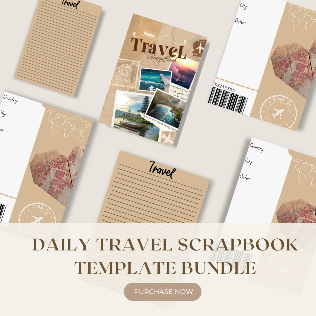 Journal Journey: Digital ScrapBook for all of your Travel Endeavors