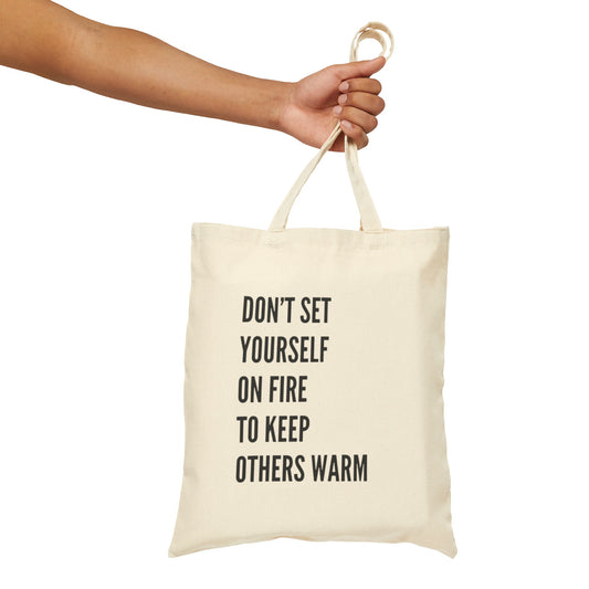 Inspirational Quote - Tote Bag