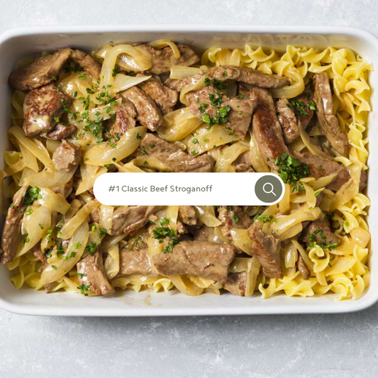 Beef Stroganoff