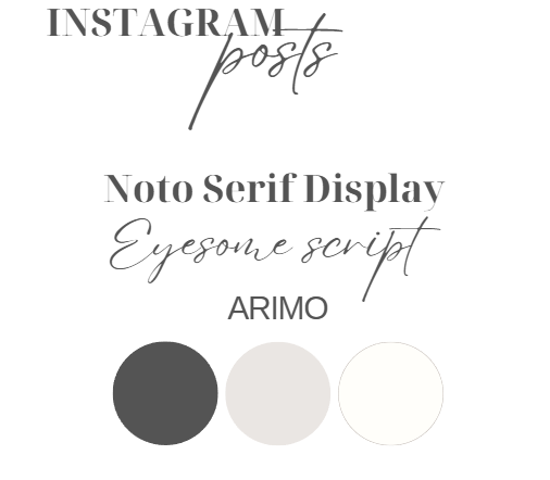 Light Aesthetic Instagram Post Templates